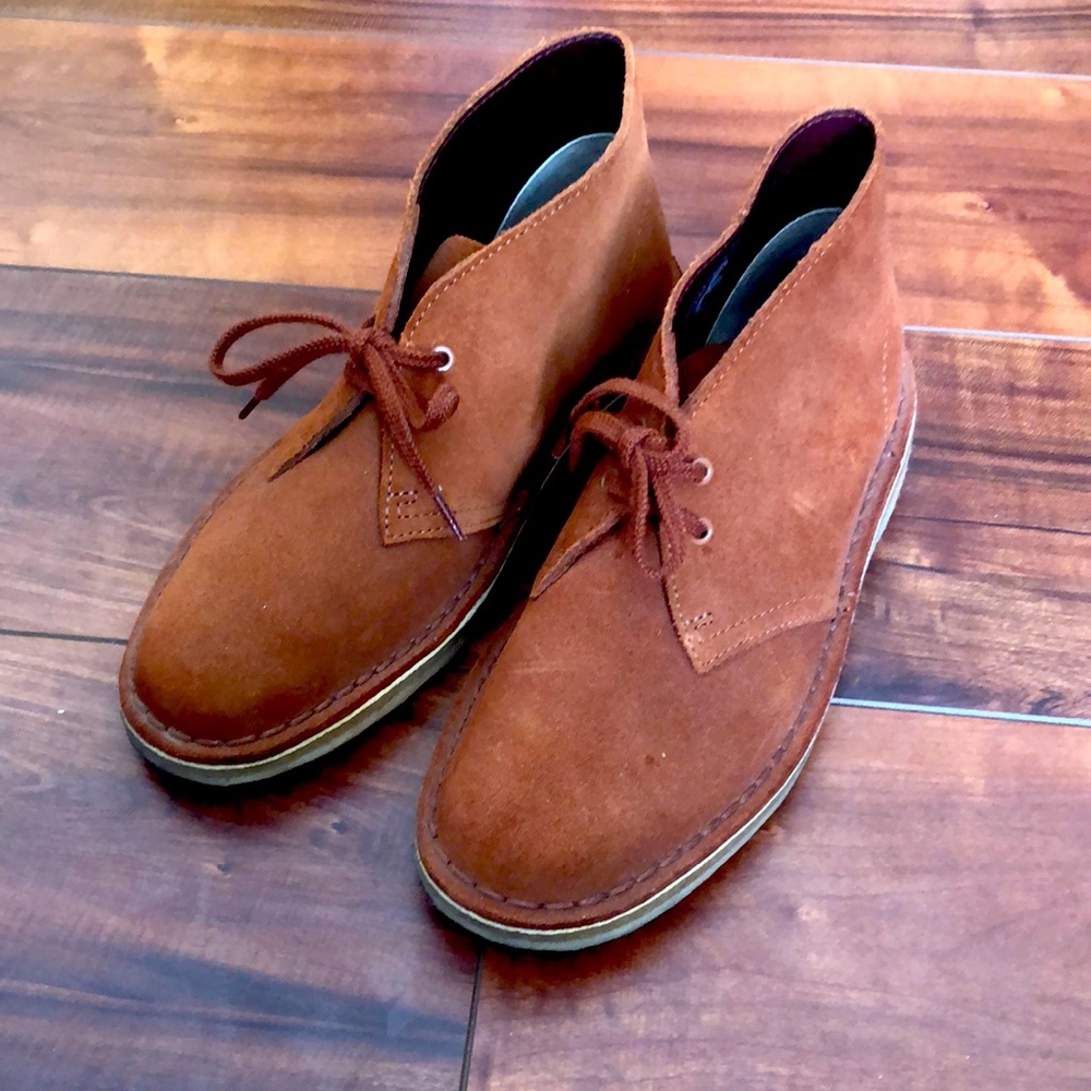 Clarks brown suede boots - Women’s size 6